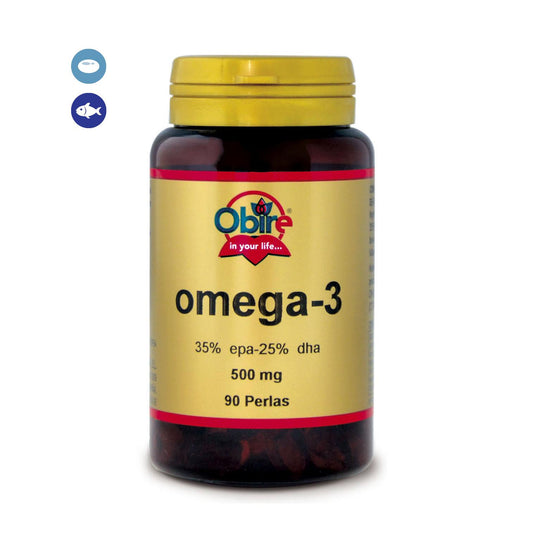 Omega-3 Obiré 500 mg  90 Perlas