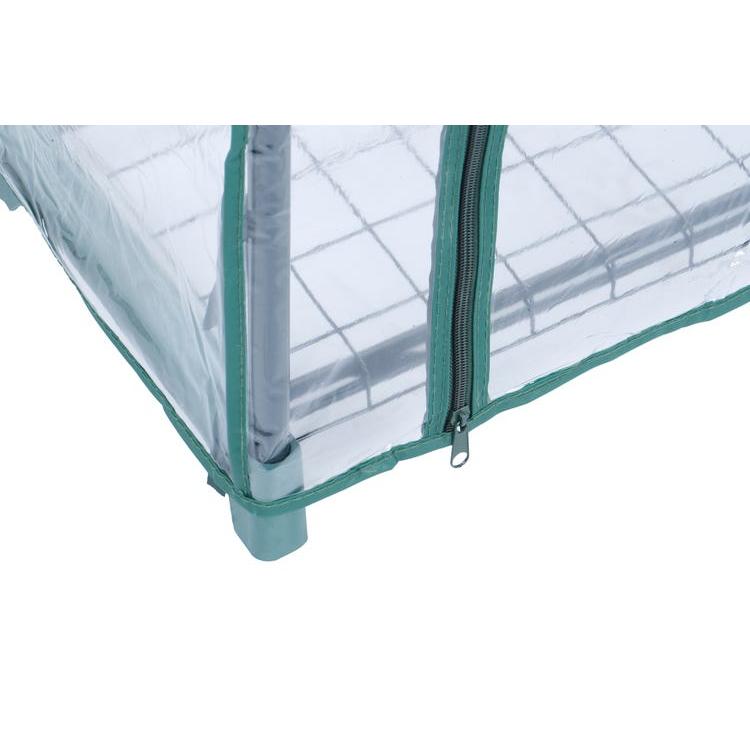 Invernadero estructura acero y funda PVC Biotop 2 bandejas