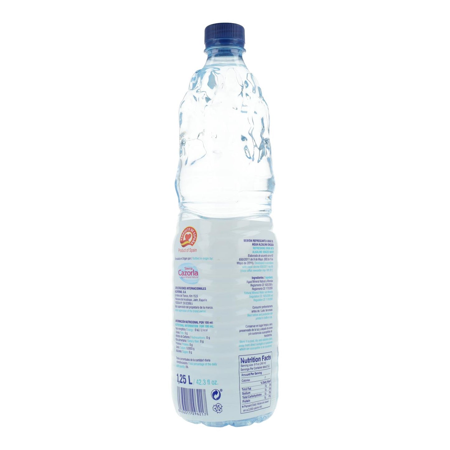 Glaice Agua Alcalina Ionizada 1,25 L