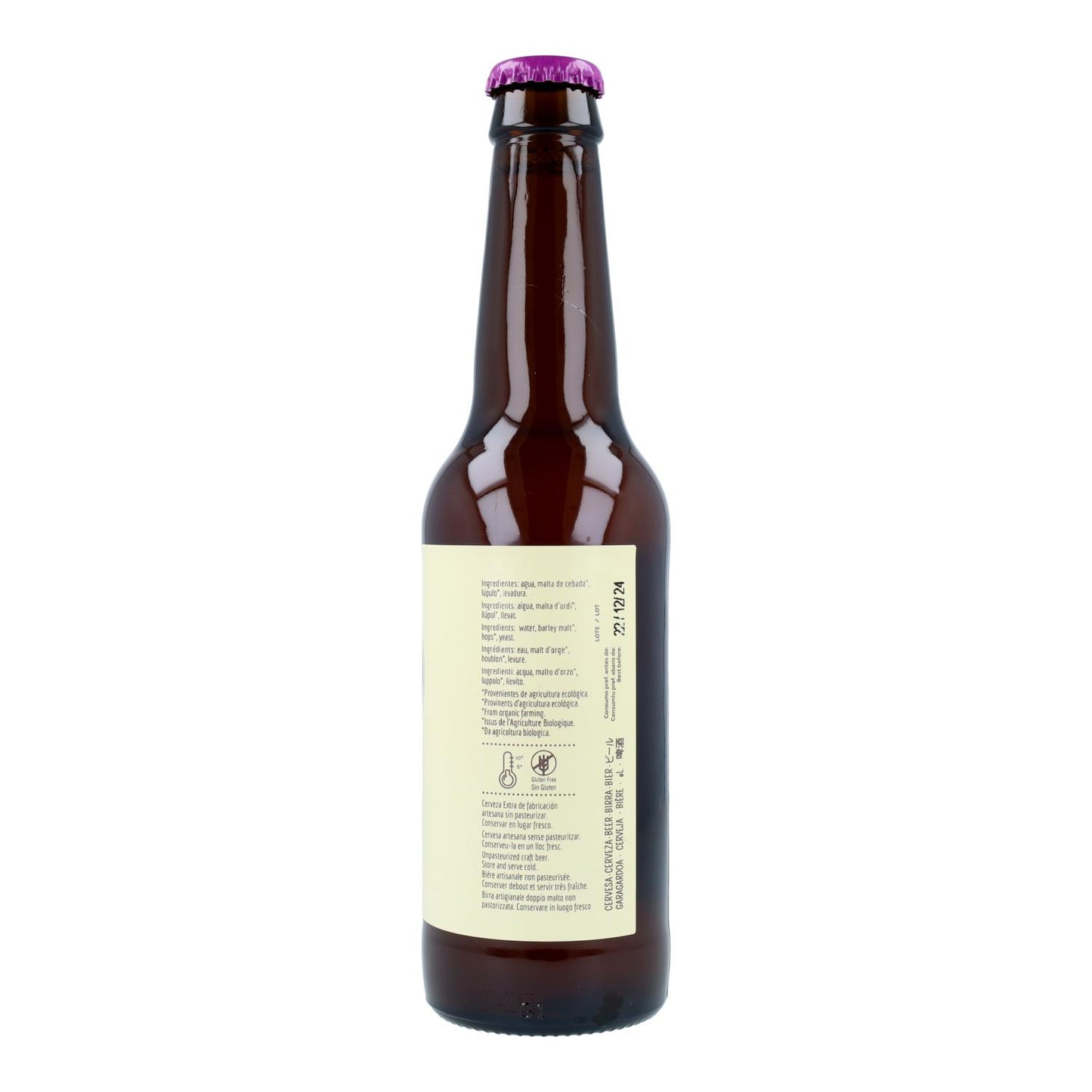 Cerveza Lluna Happy Trip sin gluten Cerveses Lluna 33cl