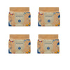 ECOBOOM- Pañal Ecológico de BAMBÚ Eco Boom. 70% Biodegradable, Hipoalergénico (TALLA 3/M, 6-10KG, PACK DE 4 BOLSAS, TOTAL 128 PAÑALES)