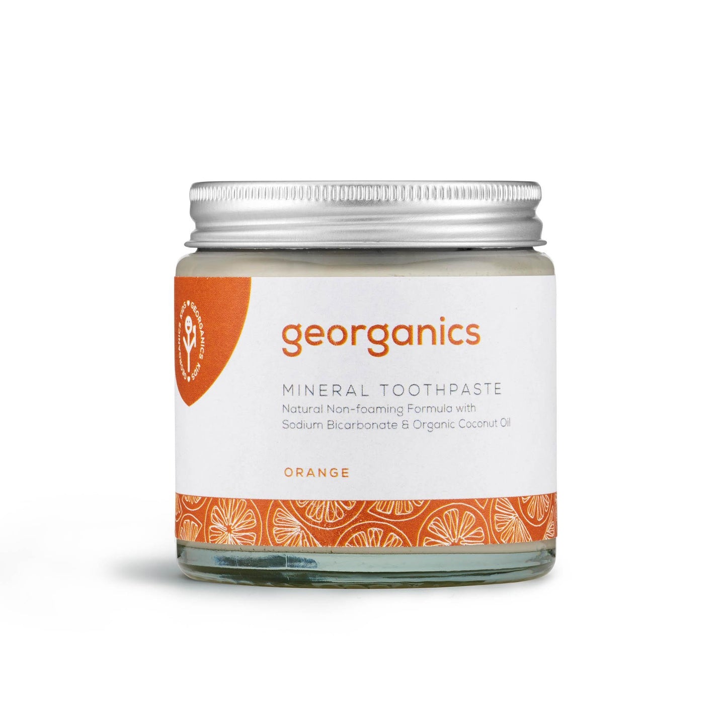 Dentífrico con Aceite de Coco Naranja Georganics 120 ml