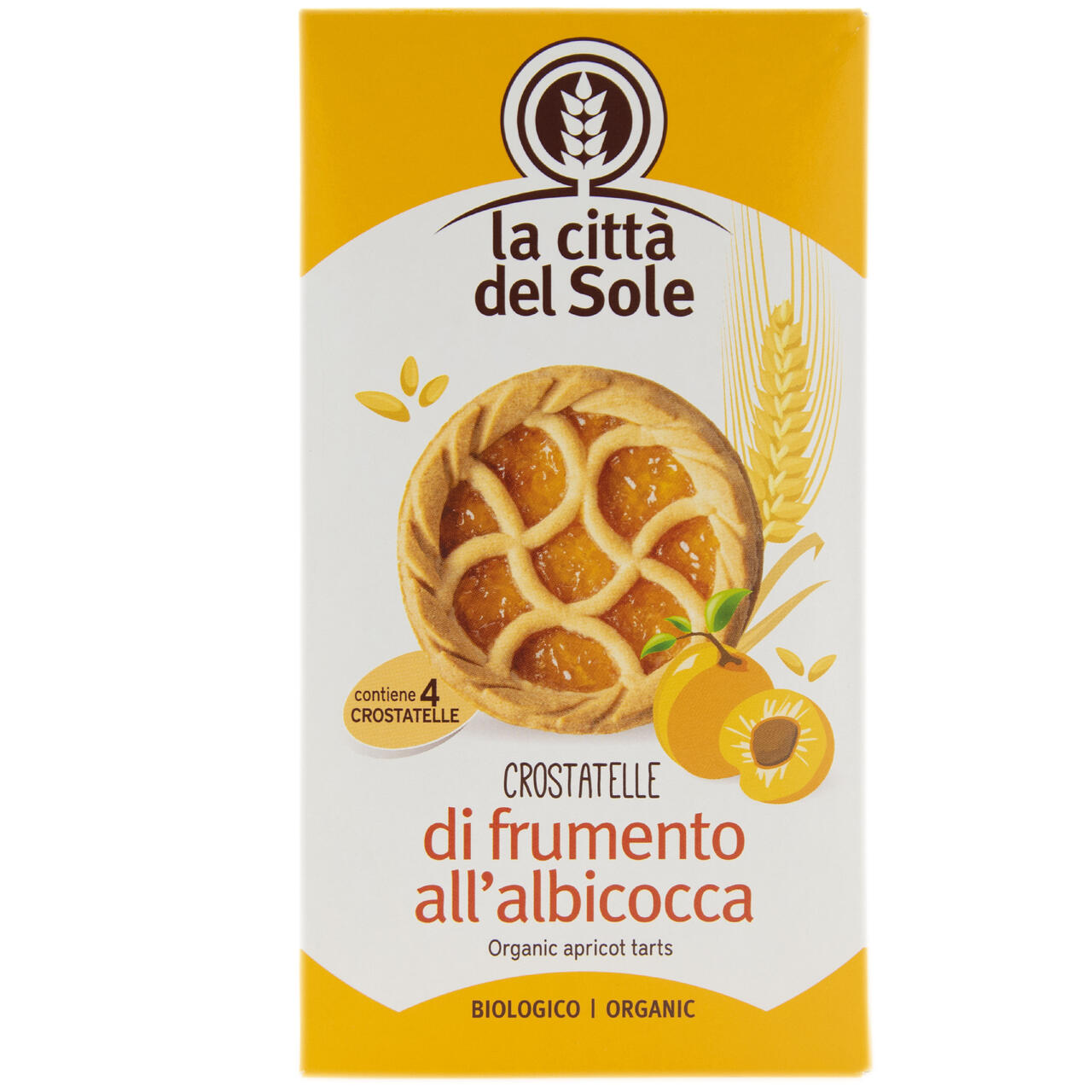 Tartaleta albaricoque, La Città del Sole, 4x36g
