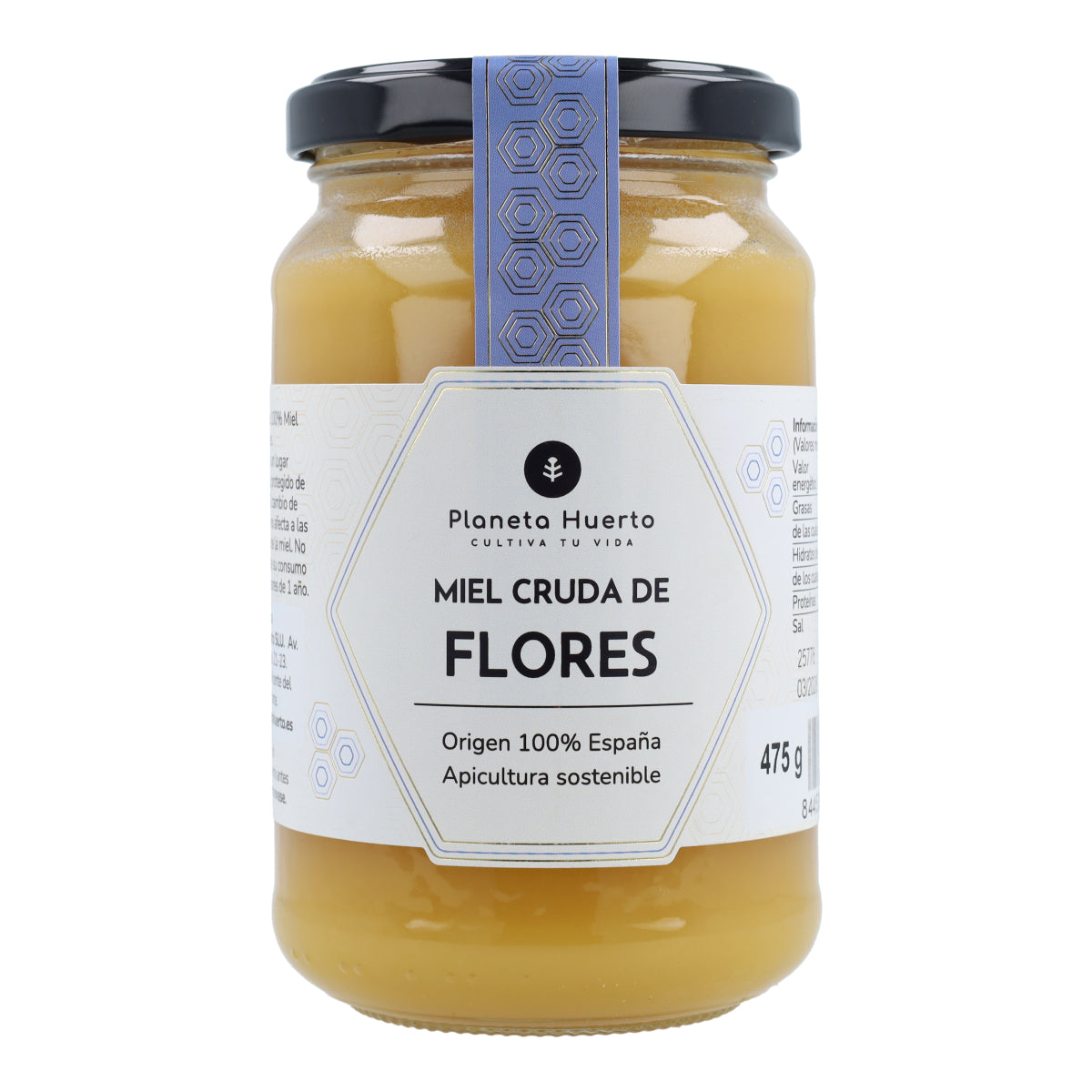 Miel Cruda de Mil Flores Planeta Huerto 475 g