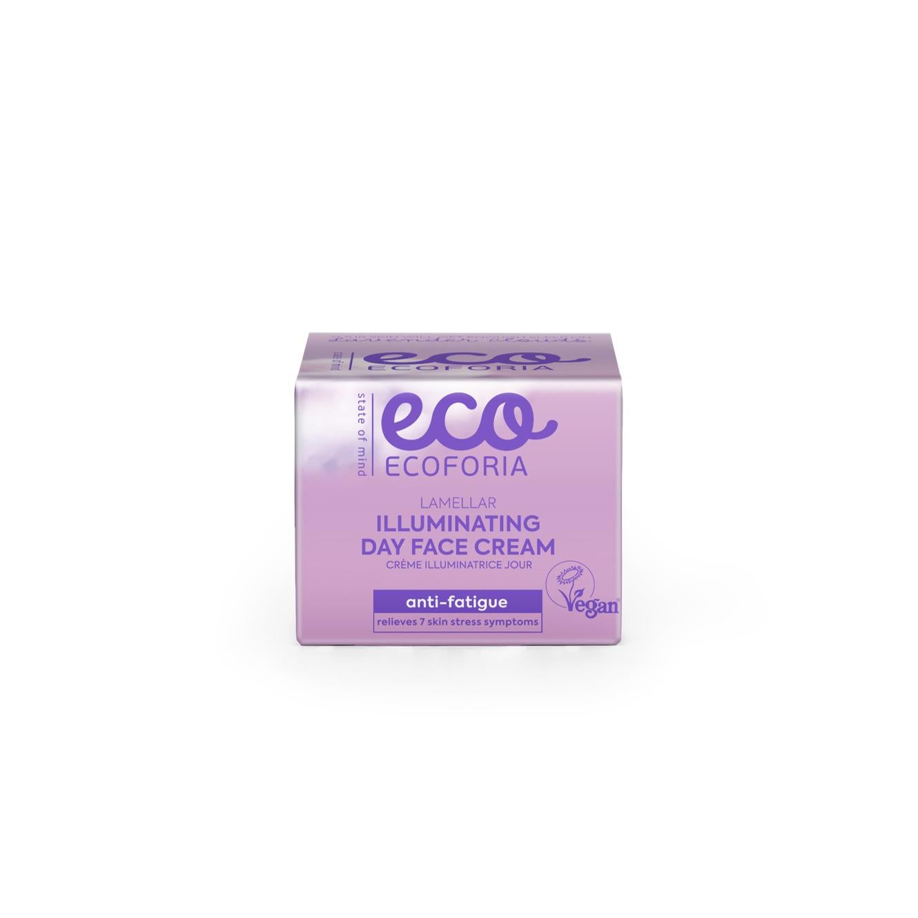 Crema De Día Facial Iluminadora Ecoforia  50 Ml