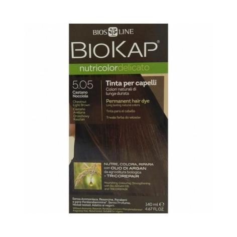 Tinte Castaño Avellana Delicato Dye 5.05 Biokap 140 ml