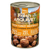 Fresh Turkey Meatballs Arquivet 400 g Comida húmeda para perro con pavo, brócoli y calabaza