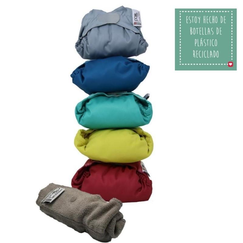 Pack 5 Pañales de Tela de Bambú Vivos Close Parent