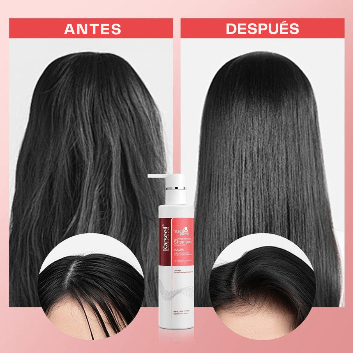 Champú Voluminizador Karseell 200 ml