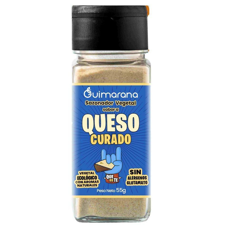 Sazonador vegetal sabor queso curado Guimarana 55 g