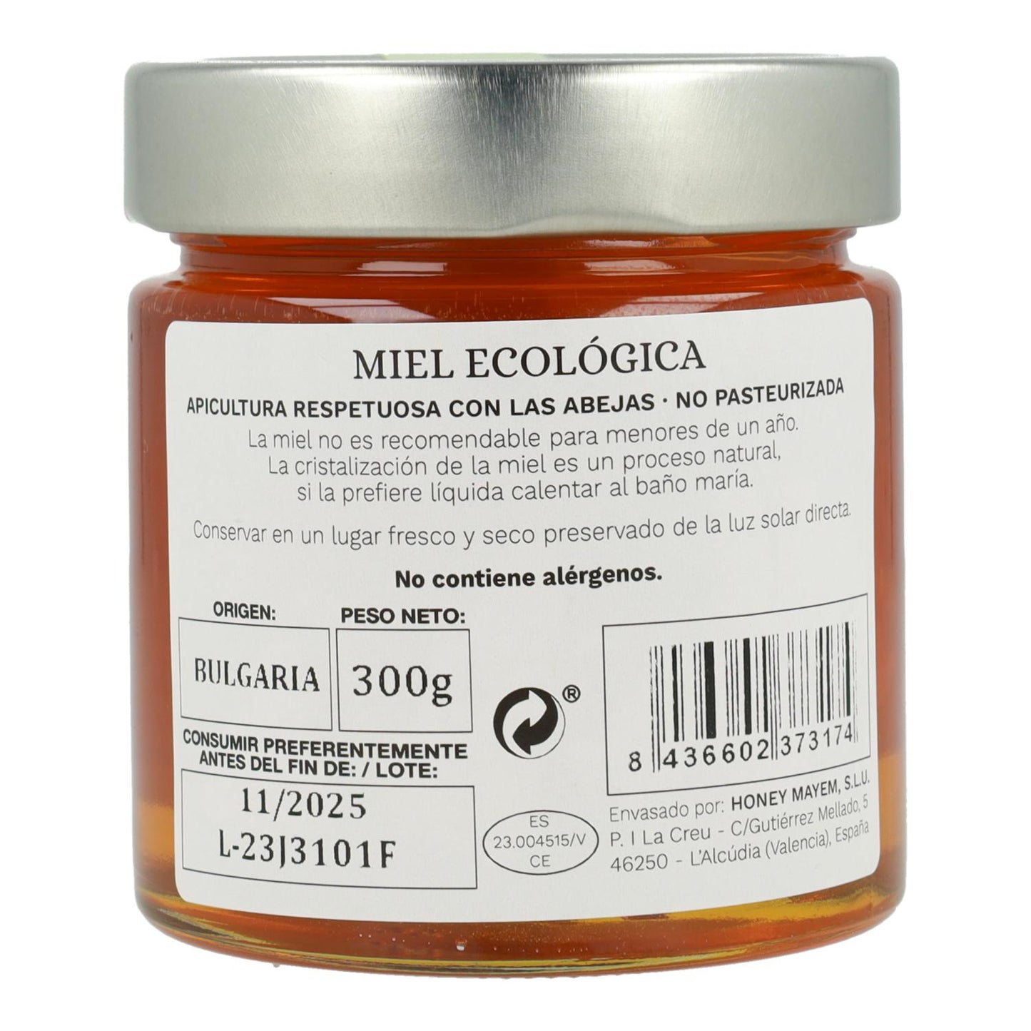 Miel tilo bio Mayem 300 g