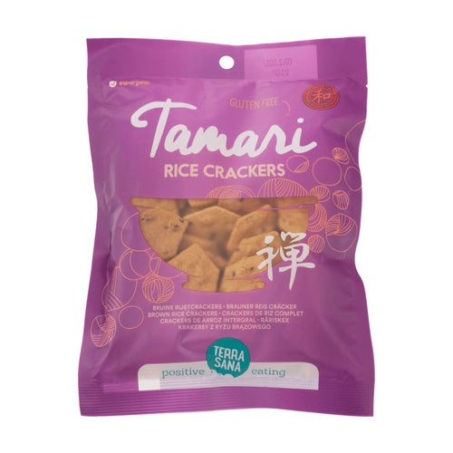 Tamari arroz crackers Terrasana 60 g