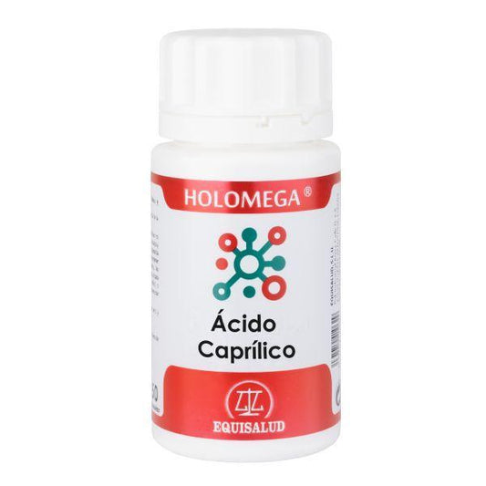 Holomega Ácido Caprílico Equisalud 50 Caps