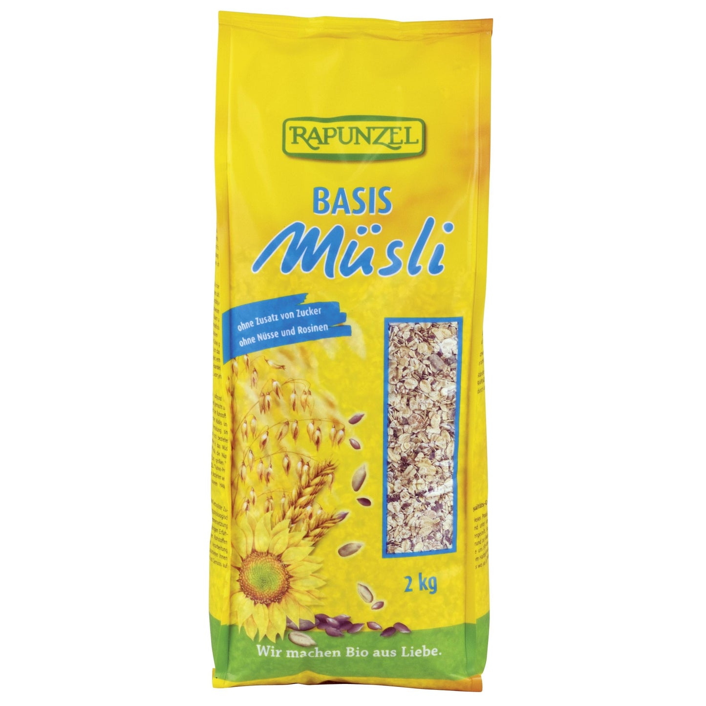 Muesli Base Rapunzel, 750 g