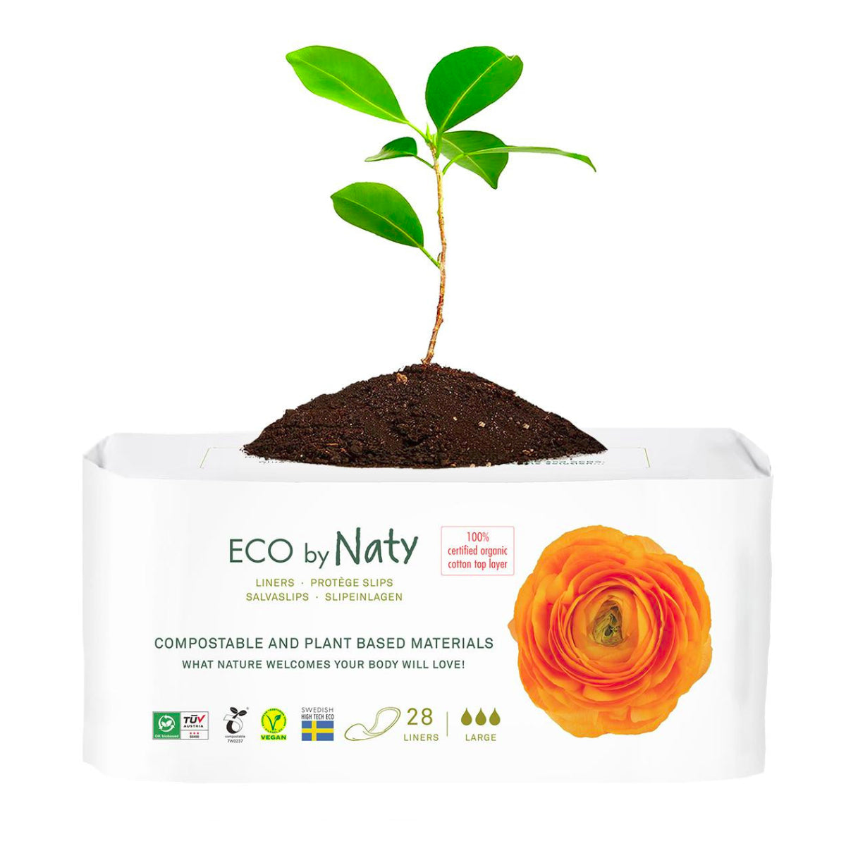 Salvaslip súper Naty 28 Uds