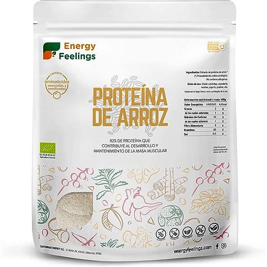 Proteína de arroz con vainilla: (1 Kg.) XXL Pack