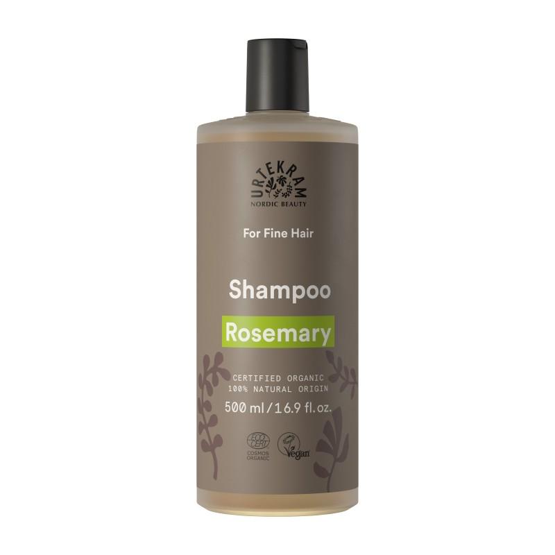 Pack Champú de Romero para cabello fino 500 ml + REGALO Acondicionador Spray Romero 250 ml Urtekram
