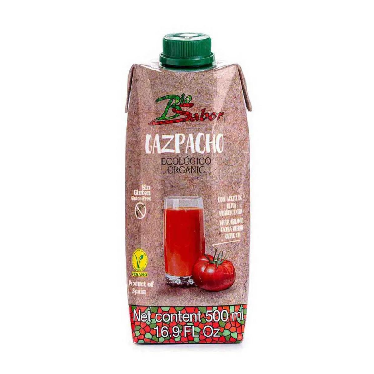 Gazpacho BIO Sin Gluten BIOSABOR 500ml