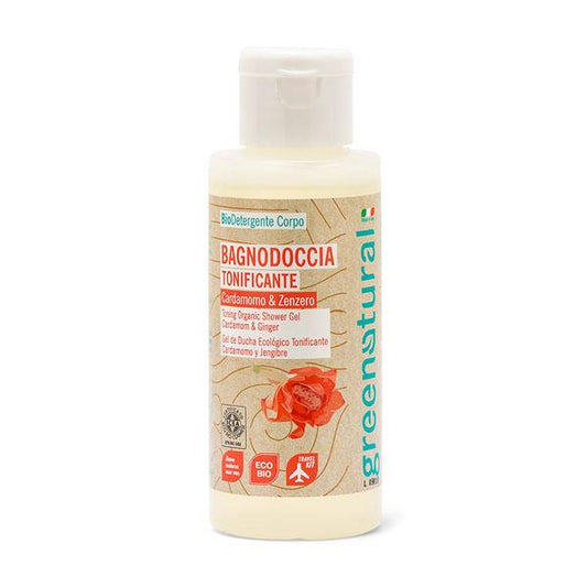 Gel de ducha cardamomo y jengibre Greenatural 100ml