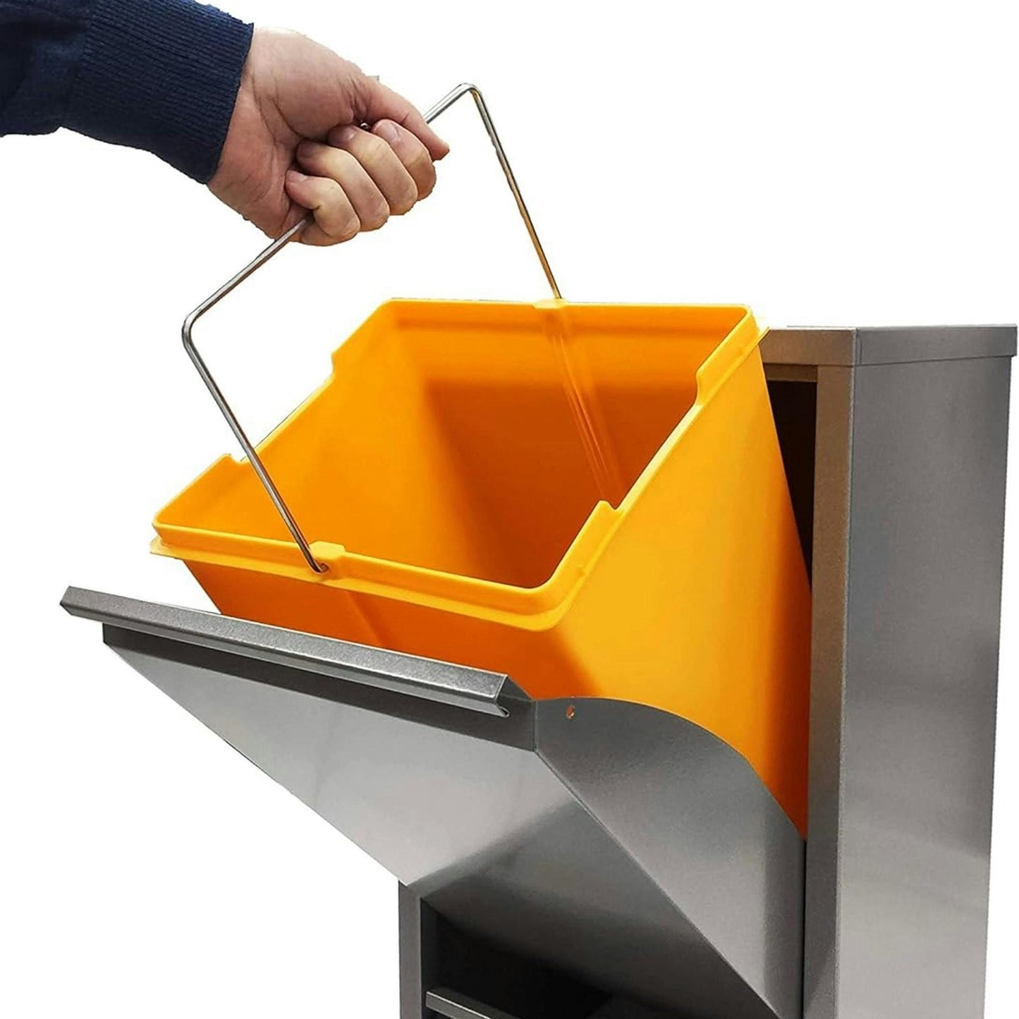 Armario para reciclaje metálico PAT 3 Gris