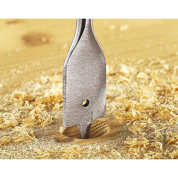 1 broca plana de fresar wolfcraft 152mm vástago hexagonal