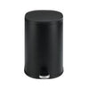 Cubo de pedal Easy-Close 5L negro Wenko