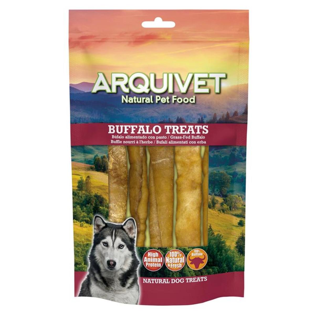 Barritas de colágeno de búfalo para perros Arquivet 12cm  5ud