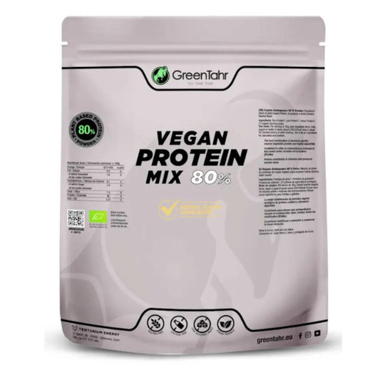 ORG. vegan protein mix ECO 80% neutro: (750g) XXL Pack