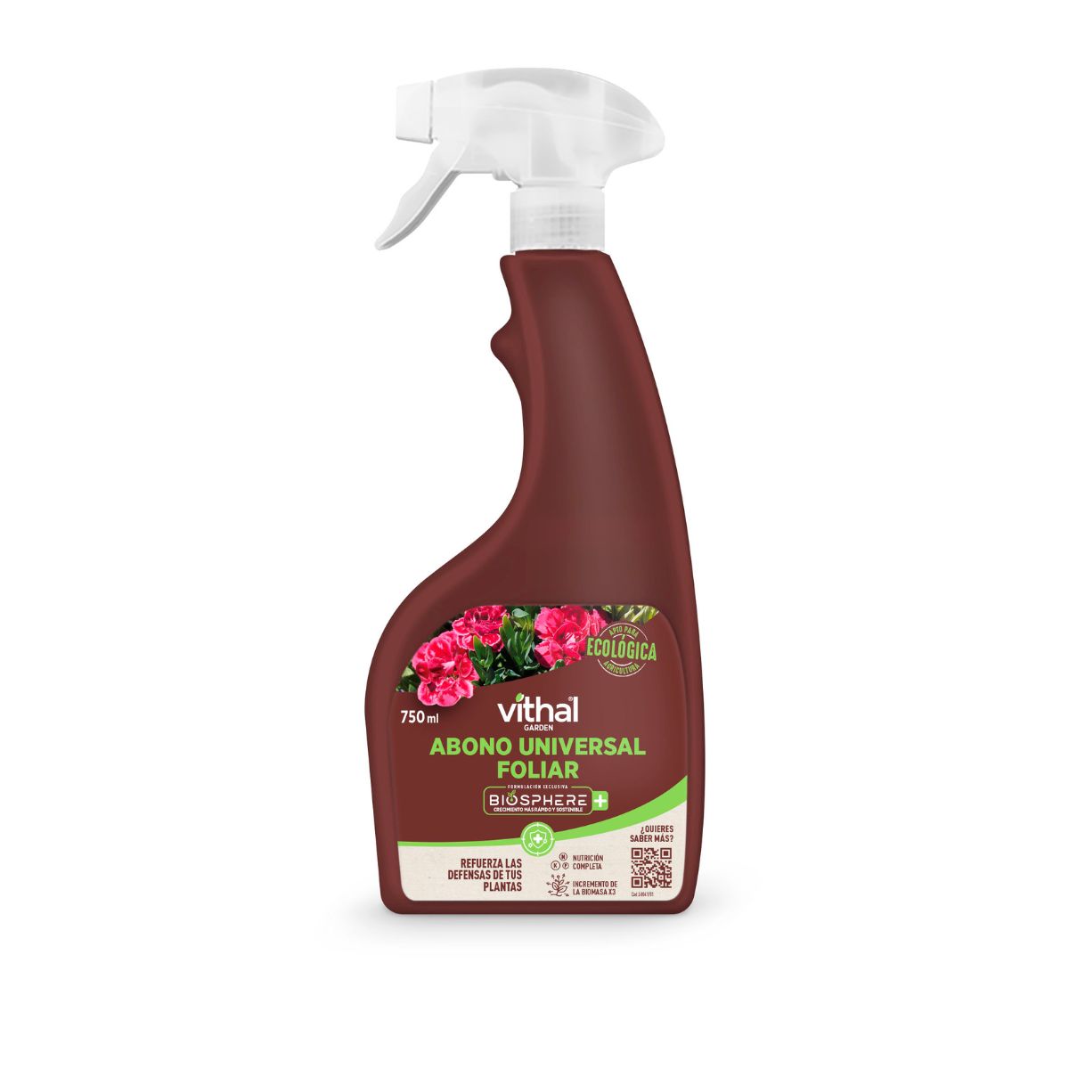 Abono Universal Foliar Biosphere+ Eco 750 ml Vithal Garden