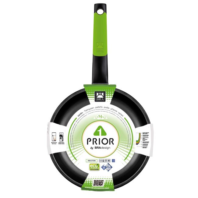 Sarten ECO+ aluminio fundido Bra Prior 26 cm