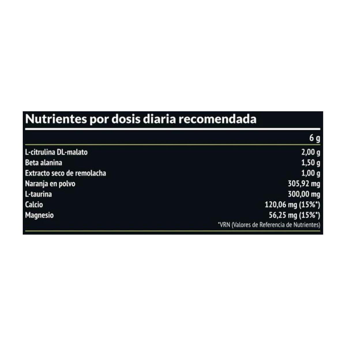 Activa Pre-entreno sabor naranja Paleobull 225 g Sin cafeina