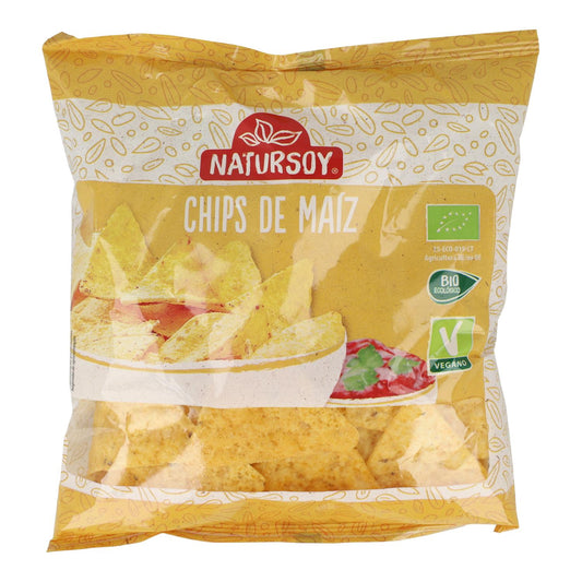 Chips de maíz Bio, Natursoy