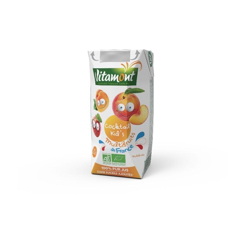 Zumo Multifrutas Vitamont 6 bricks de 200 ml