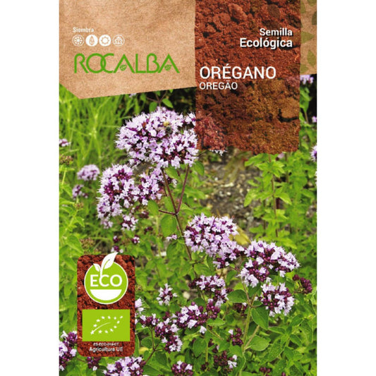 Semillas ecológicas de orégano Rocalba