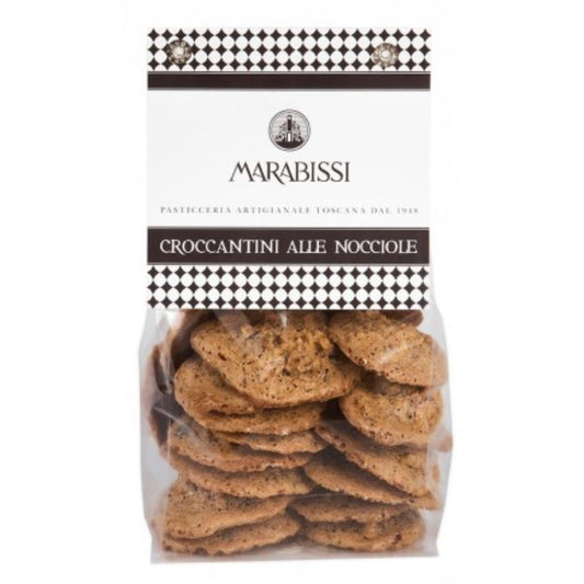 Galletas crujientes de avellanas Marabissi 150g