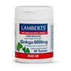 Ginkgo Biloba 6.000 mg, Lamberts 60 tabletas