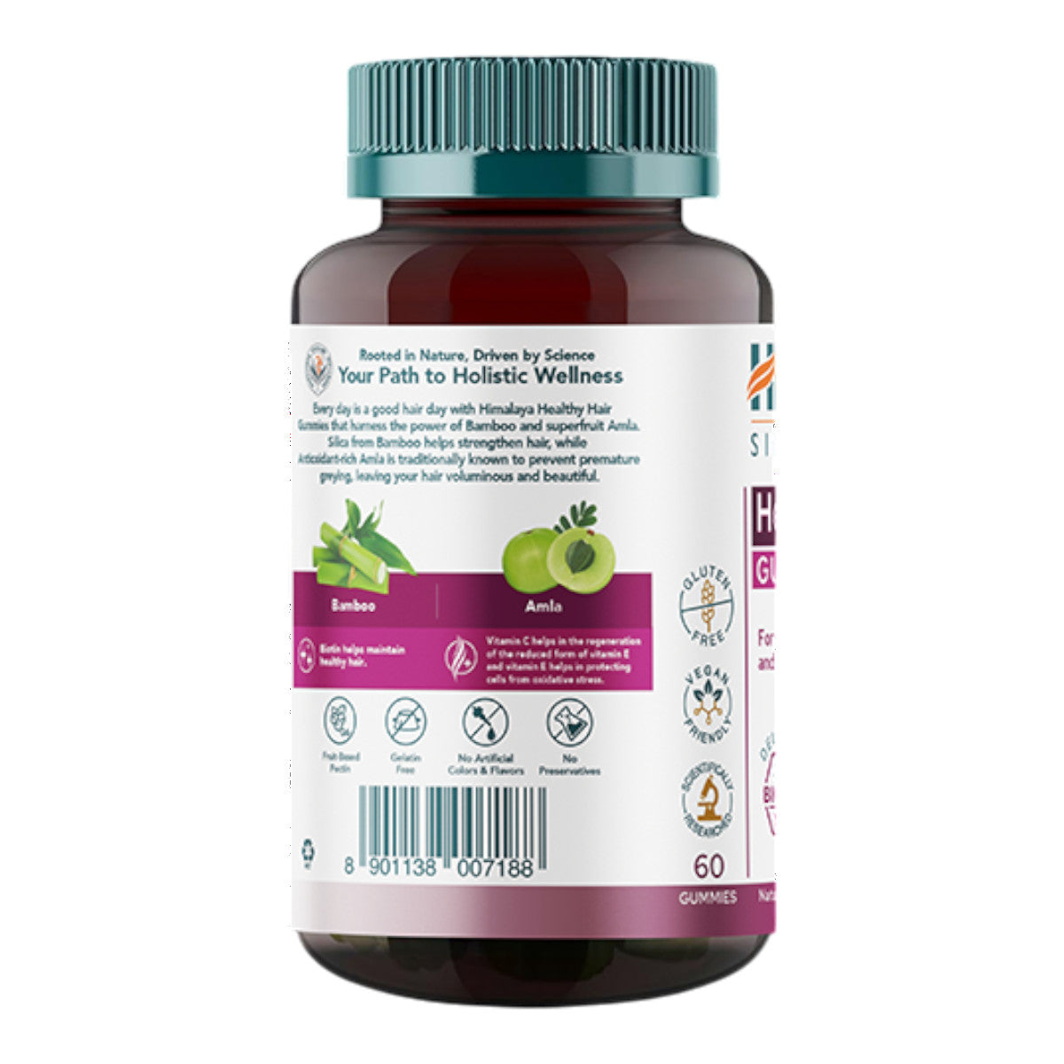 Gummies Salud capilar Himalaya 60 cápsulas