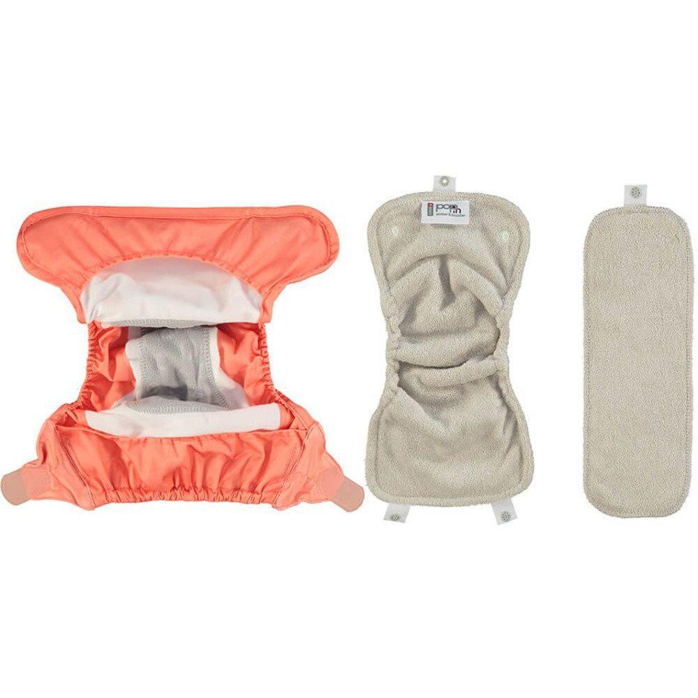 Pack de 10 Pañales de Tela en Bambú Pastel Close Parent