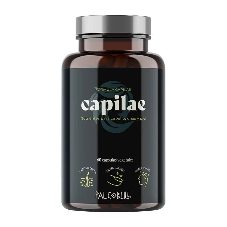 Capilae fórmula para cabello, uñas y piel Paleobull 60 caps