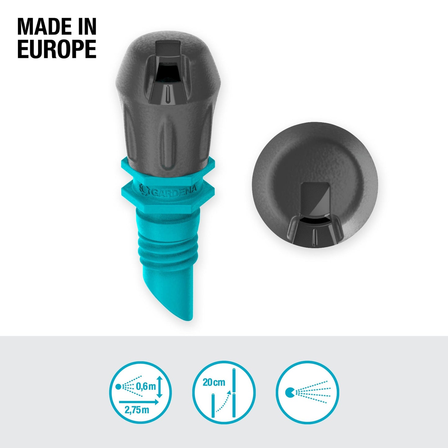 Aspersor final Micro Strip x5 Microdripsystem Gardena