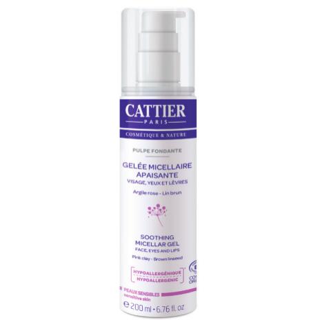 Gel micelar calmante Cattier, 200 ml