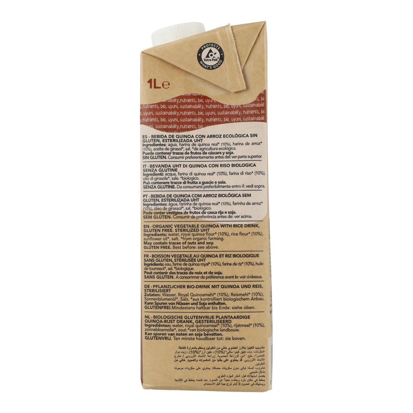 Pack 6 x Bebida de Quinoa Real® y Arroz 1 L