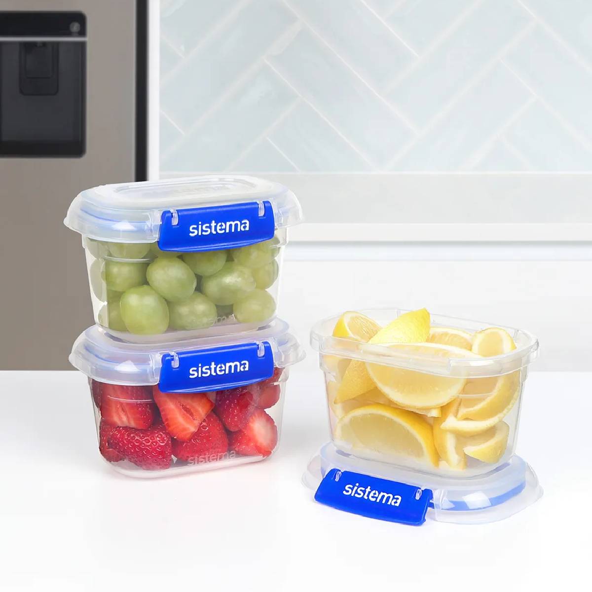 Pack recipientes herméticos Sistema Klip It+ 3x400 ml