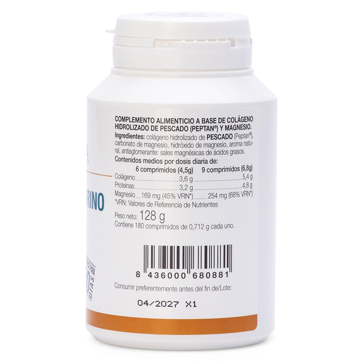 Colágeno Marino con magnesio Ana Maria la Justicia 180 comprimidos