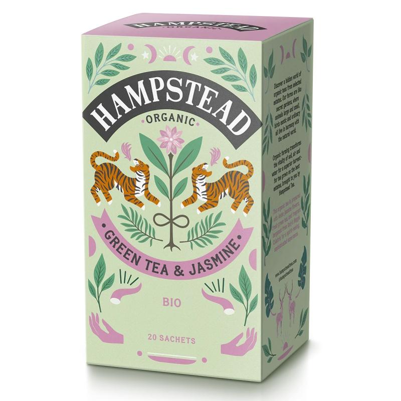 Té Verde jazmín Hampstead 20 bolsitas