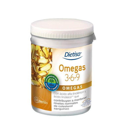 Omega 3-6-9 60 Perlas 1 g Dietisa