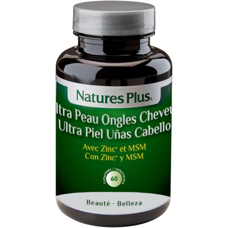 Ultra piel, uñas, cabello plus Nature's Plus 60 comprimidos