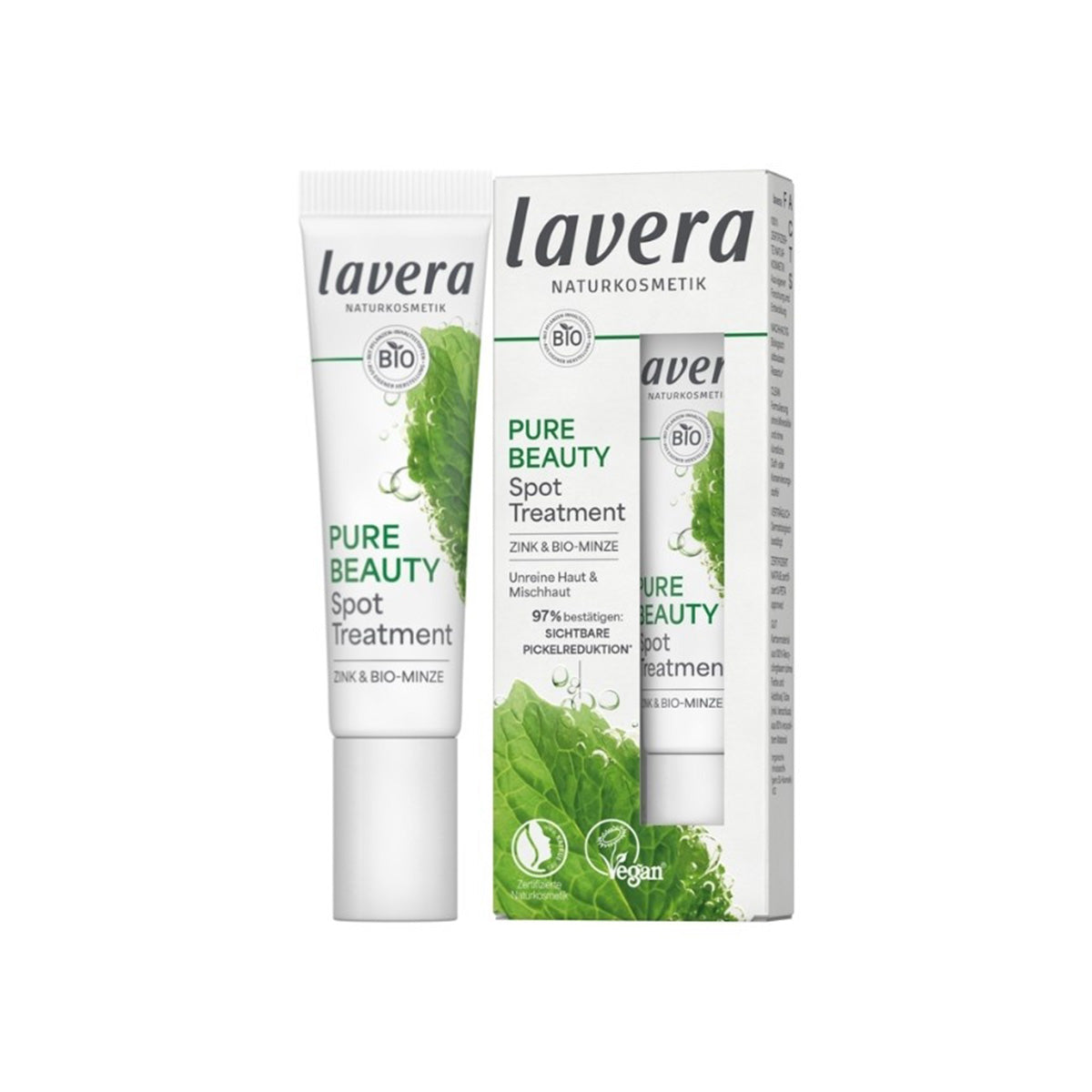 Tratamiento anti acne pure beauty Lavera 15 ml