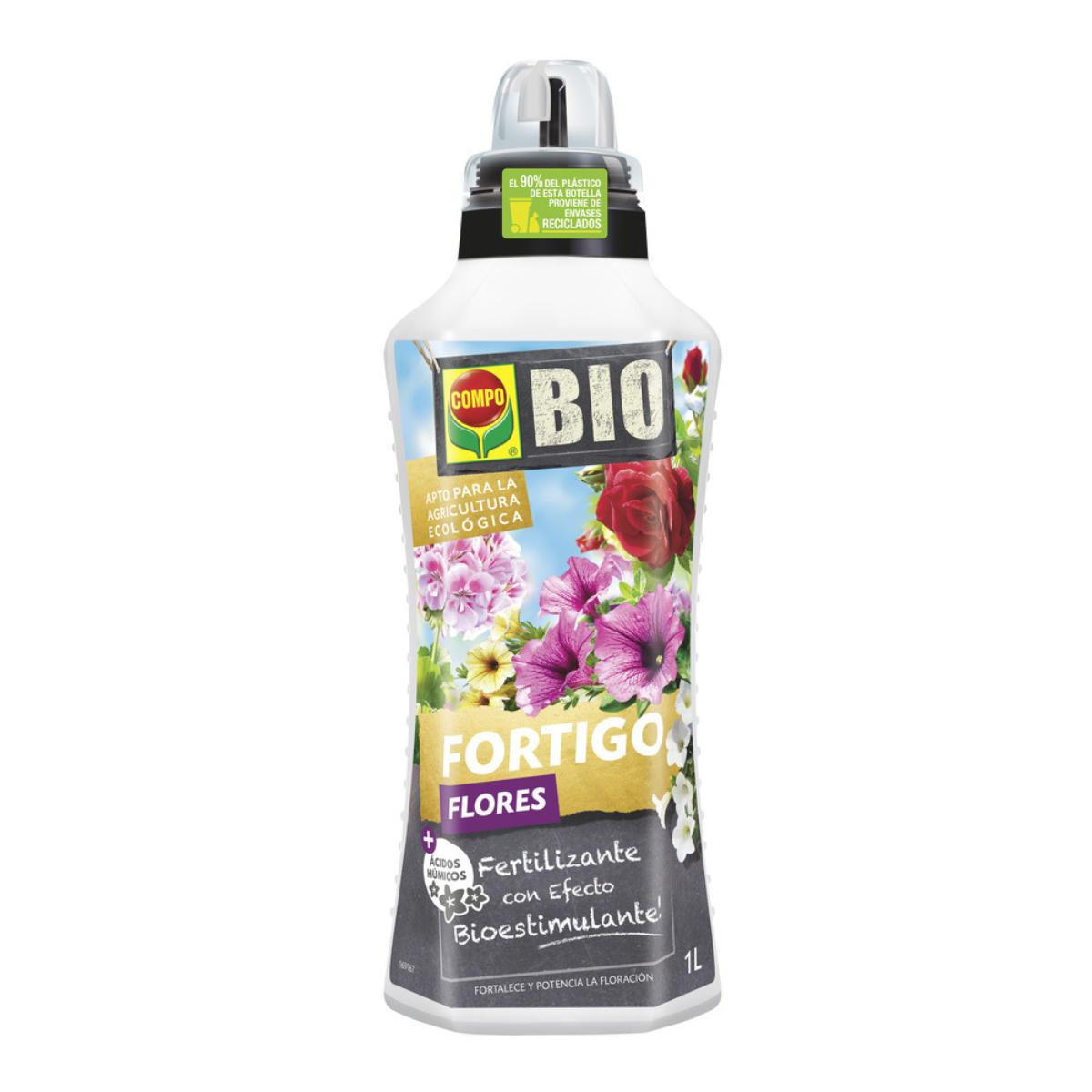 Compo Bio Fortigo Flores fertilizante bioestimulante 1 L