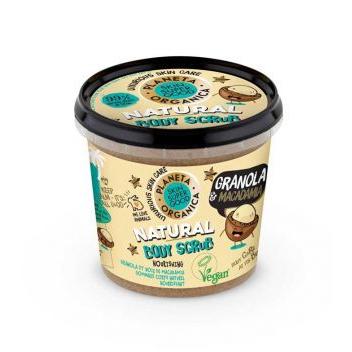 Exfoliante corporal Skin Super Good Granola & Macadamia Nut Organic Shop 360 ml